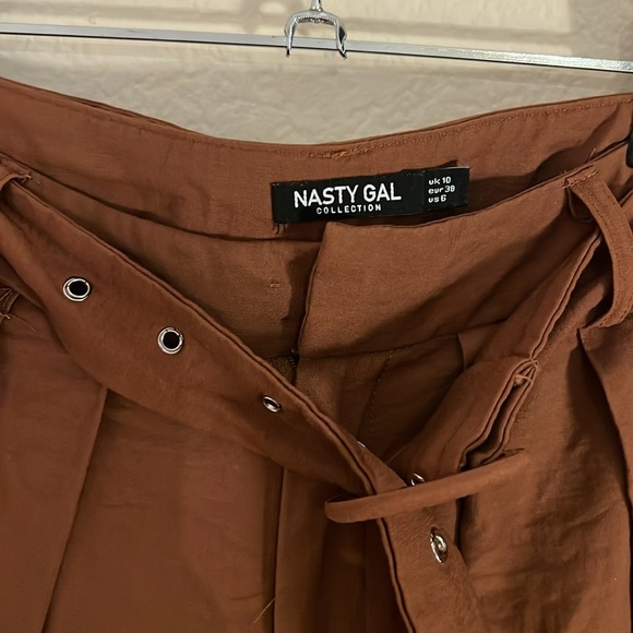 Business As Usual wide Leg Belted Pants P14 - Picture 8 of 10